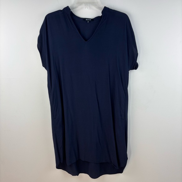 Madewell Bicoastal Dress Navy size small - Picture 4 of 12